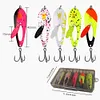 5Pcs 4g Metal Spoon Fishing Lures Spinner Bait for Bass Pike Fishing Accessories