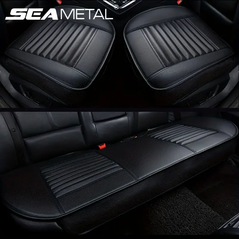 breathable pu leather auto seat cushion protector anti slip car seat cover details 2