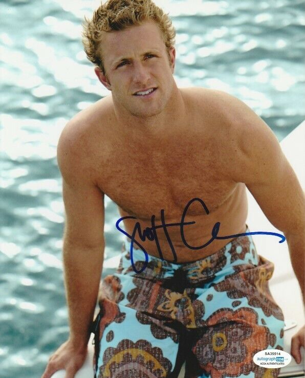 SCOTT CAAN SIGNED INTO THE BLUE