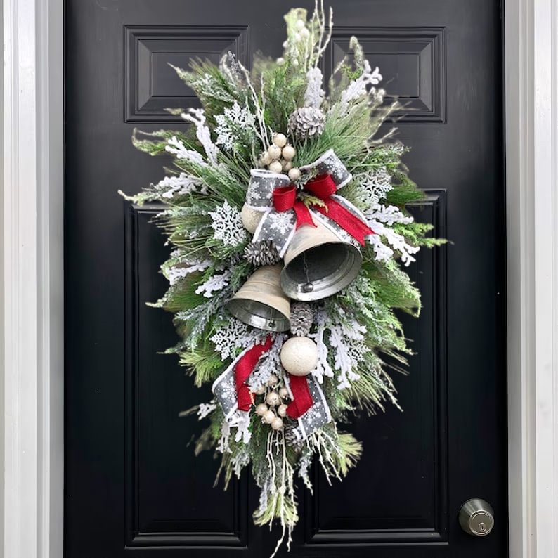 Large Christmas Bell Swag Garland -🔔 Open Christmas Anthem (49% off)🎄