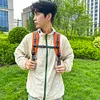 Hiking Backpack Climbing Backpack Large Capacity Camping Backpack (Orange)