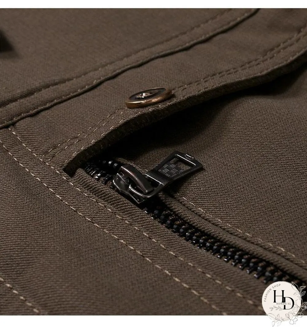 New Autumn Mens Jackets Fashion Military Jacket Men Coats Slim Fit Casual Male Outerwear
