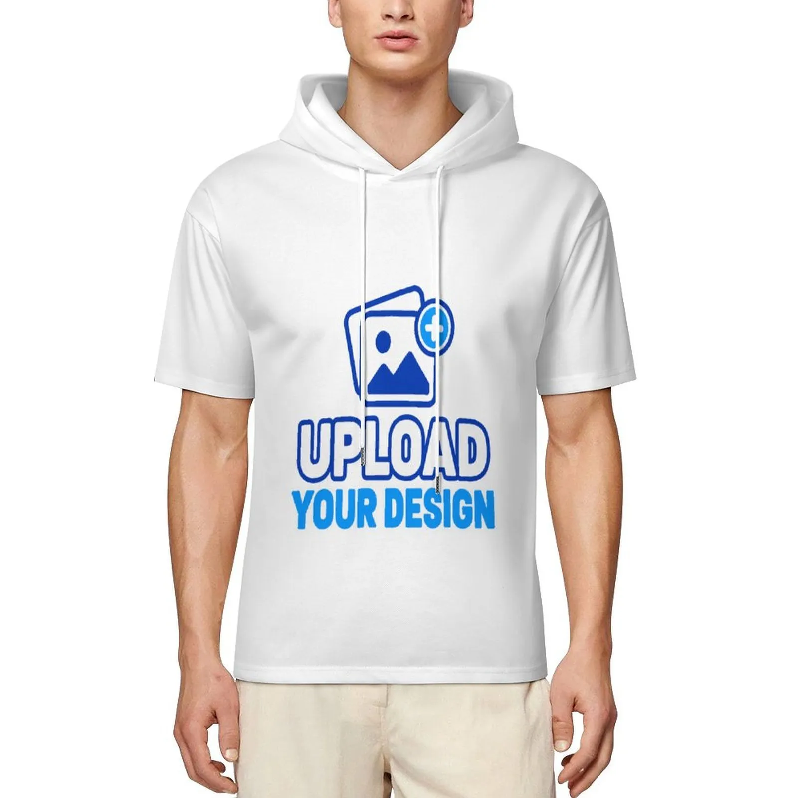 Men's Mid-Sleeve Hoodie custom product view 9