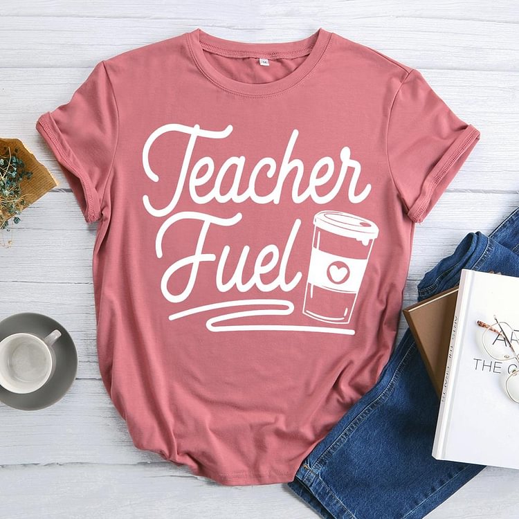ANB - Teacher Fuel Book Lovers Tee-07044