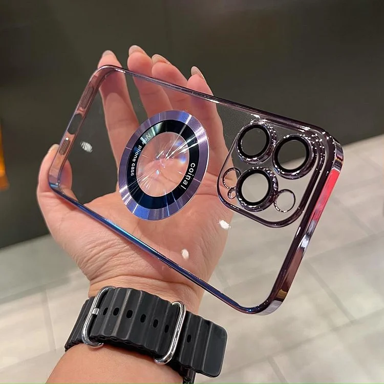 Étui de téléphone portable anti-chute par galvanoplastie (💝iPhone 15 pris en charge)