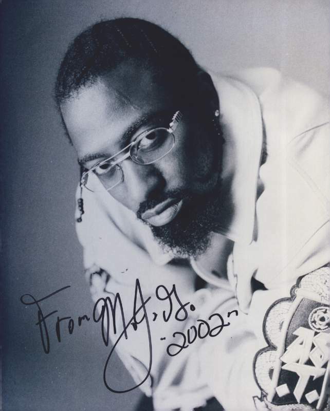 MJG M.J.G. authentic signed rap 8x10 Photo Poster painting W/Certificate Autographed (A0938)