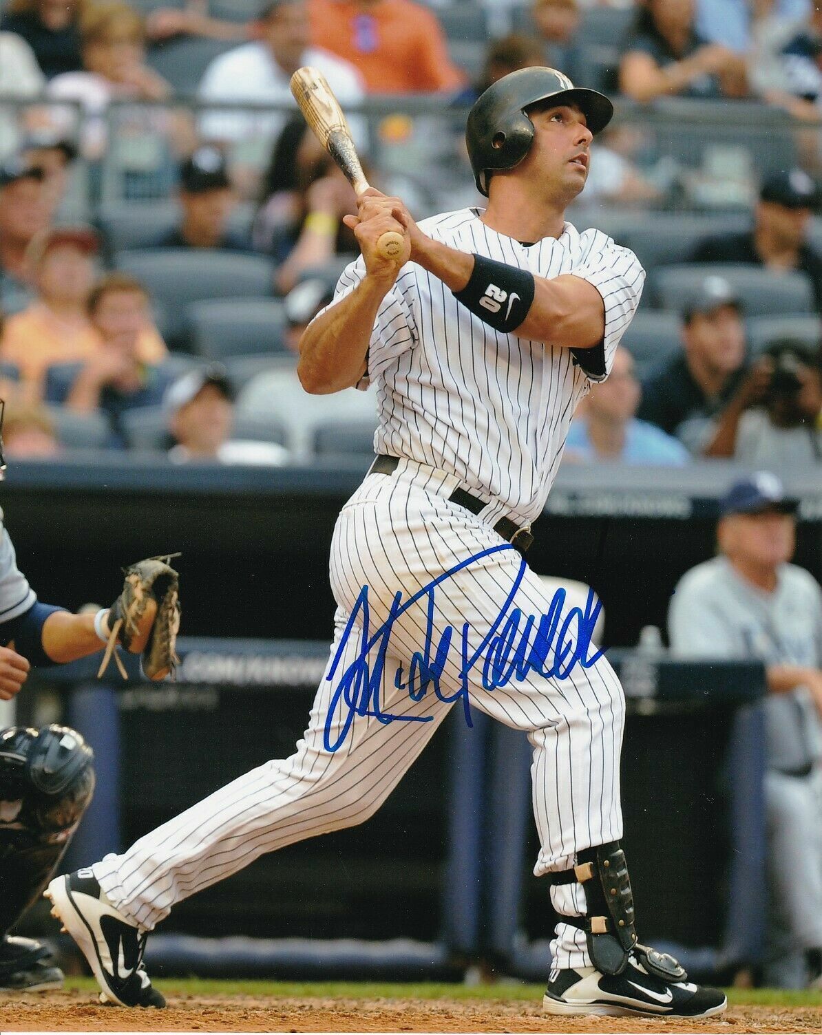 Jorge Posada Autographed Signed 8x10 Photo Poster painting ( HOF Yankees ) REPRINT