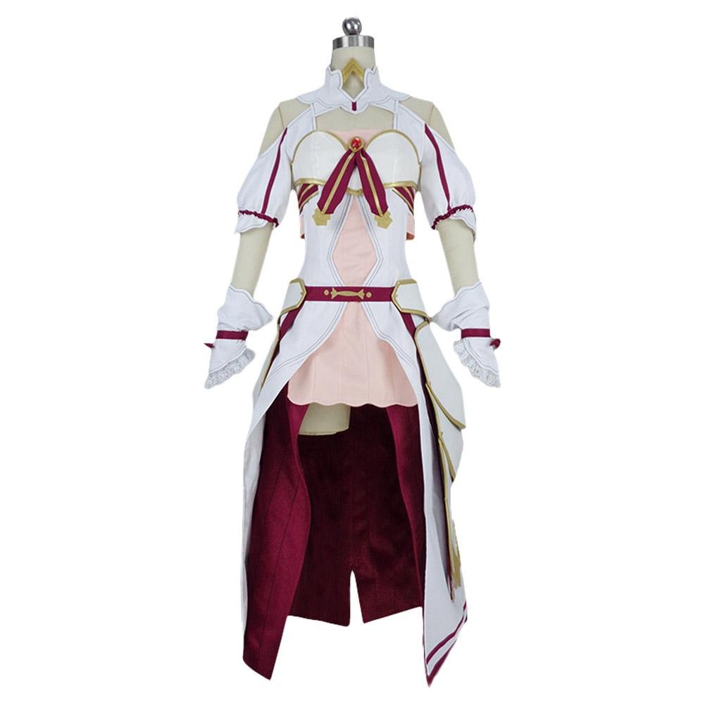 Sword Art Online Alicization Lycoris Yuuki Asuna Outfit Cosplay Costume
