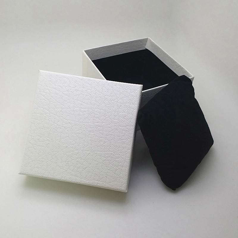 Spot Imitation Leather Litchi Pattern Watch Box Heaven And Earth Cover Bracelet Packaging Box Jewelry Storage Single Gift Box Printed LOGO