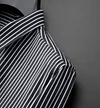 Men's No-iron Seamless Striped Slim Fit Business Casual Anti-wrinkle Shirt