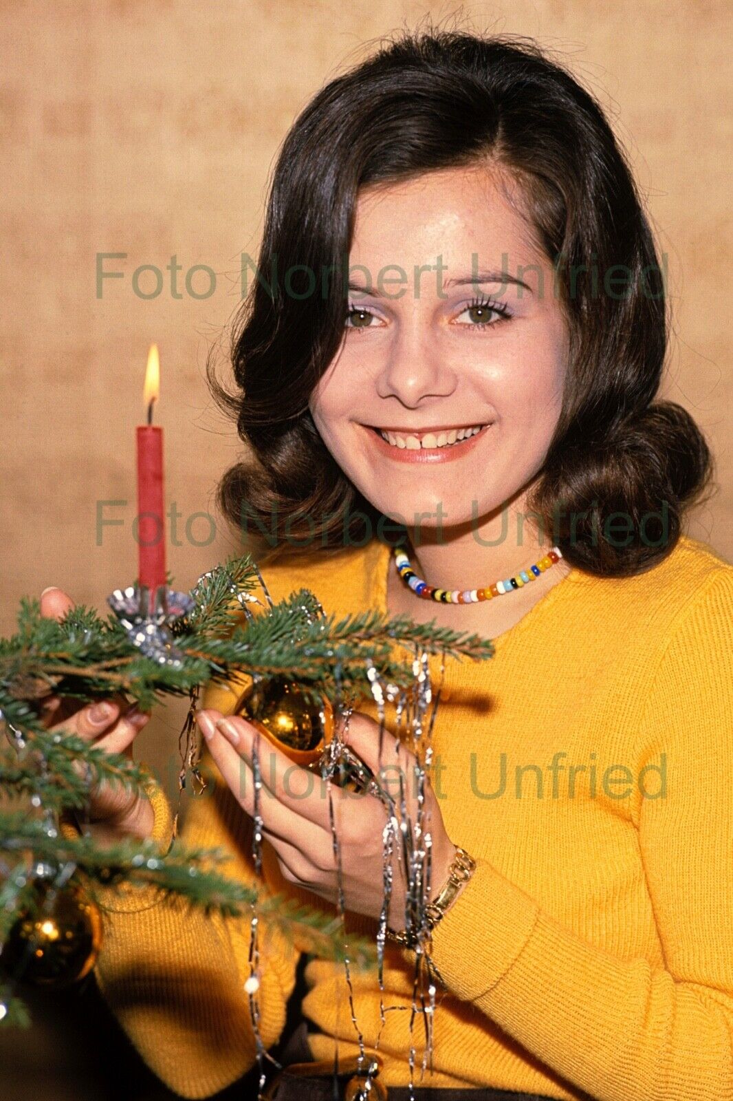 Marianne Rosenberg Christmas 20 X 30 CM Photo Poster painting Without Autograph (Nr 2-107