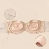 Soutien-gorge bandeau convertible antidérapant à maintien complet de grande taille