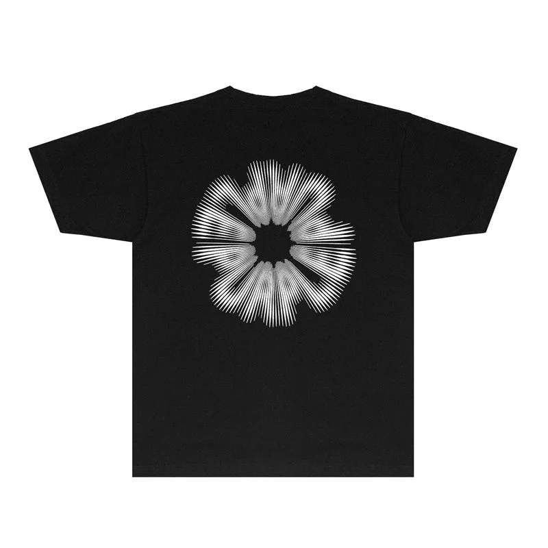 Purple 2023 new fashion T-shirt short sleeves