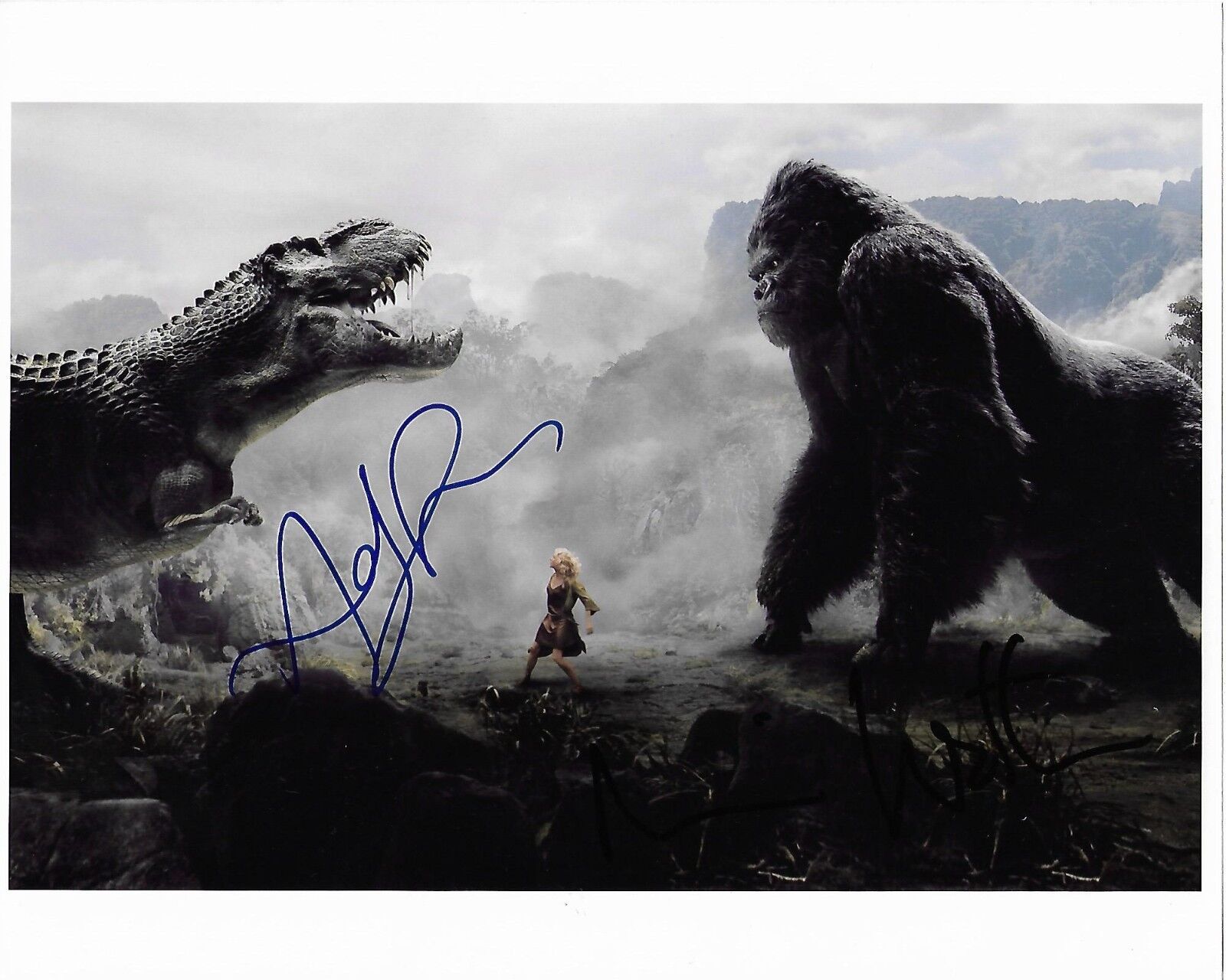 KING KONG AUTOGRAPHED Photo Poster painting SIGNED 8X10 #1 NAOMI WATTS ANDY SERKIS