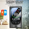 4-in-1 Portable Carbon Monoxide Alarm with Digital Display Plug-in Carbon Monoxide Detector Temperature and Humidity Monitor for Travel Home Hotel Camping RV