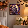 Witch Framed Special Shape Diamond Painting Kit 25x25cm for Adults