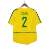 Vintage Soccer Jersey CAFU #2 Brazil Home 2002/03