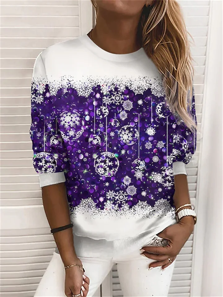 Women's Sweatshirt Pullover Stripes Print Casual Sports 3D Print Active Streetwear Hoodies Sweatshirts Green Blue Purple