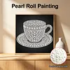 DIY Pearl Painting Cup for Home Wall Decor(25x25cm)