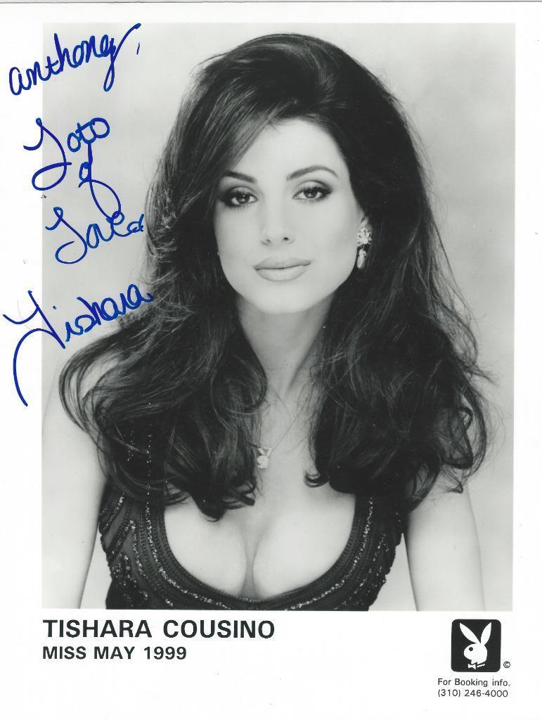 Tishara Cousino Playboy Autographed 8x10 Photo Poster painting signed Picture + COA