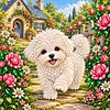 Puppy-Diamond Painting Pearl Art Kit(30X30cm)