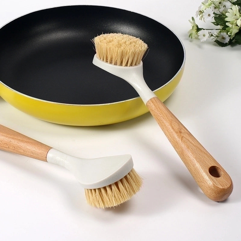 Classic Style Solid Color Wood Brush 1 Piece