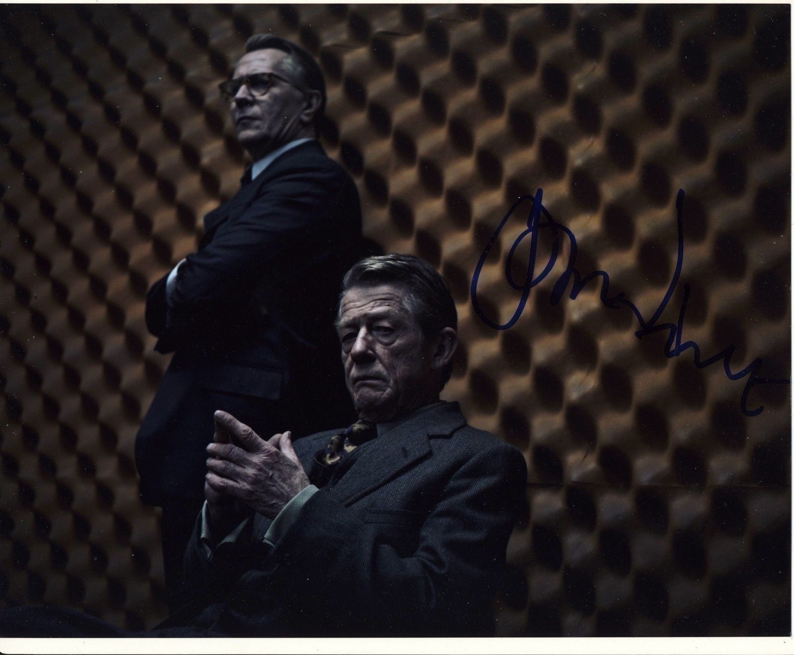 John Hurt Autograph TINKER TAILER SOLDIER SPY Signed 8x10 Photo Poster painting AFTAL [4566]