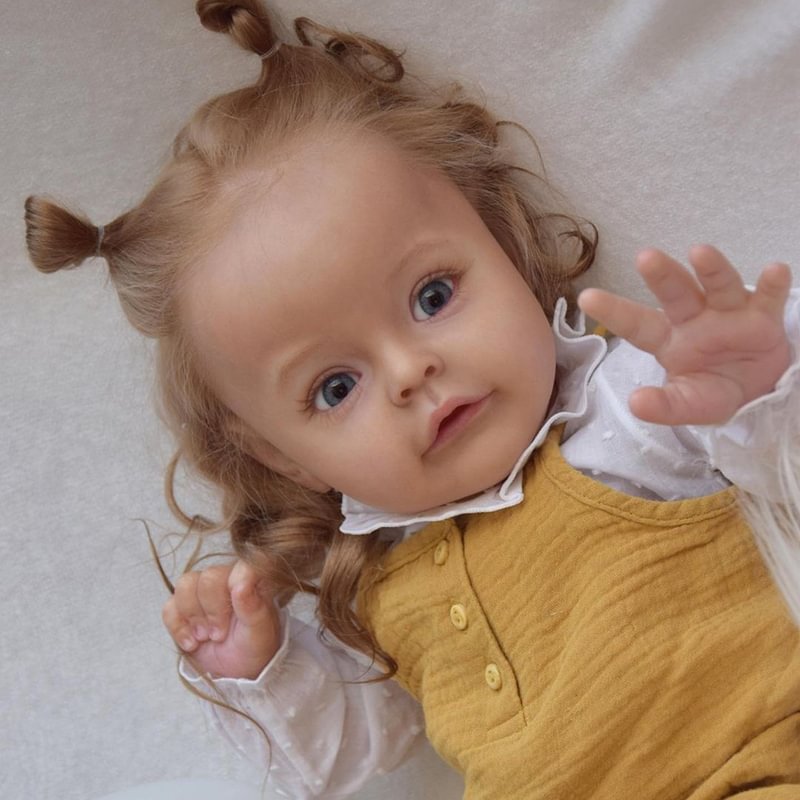 23 Inches Lifelike Simona Long Hair Reborn Doll Girl - Suesue Series
