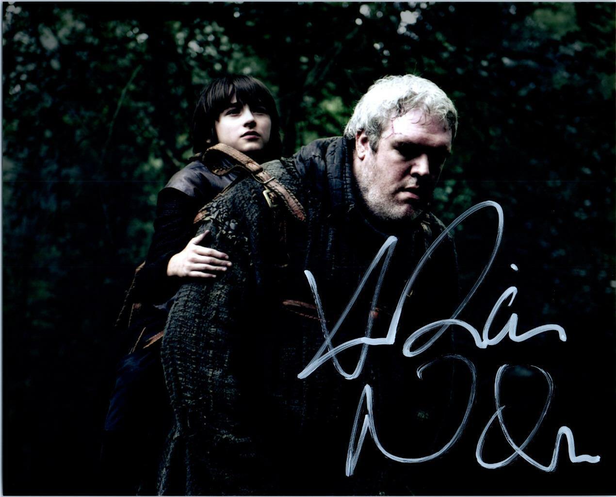 Kristian Nairn 8x10 Autographed signed Photo Poster painting Picture and COA