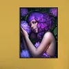 uk.everydayedeals (Limited Stock)Diamond Painting - Full Round - Hydrangea Girl