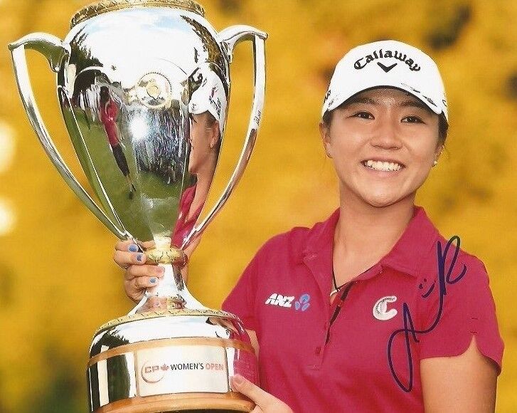 Lydia Ko LPGA Golf signed 8x10 Photo Poster painting autographed New Zealand 7