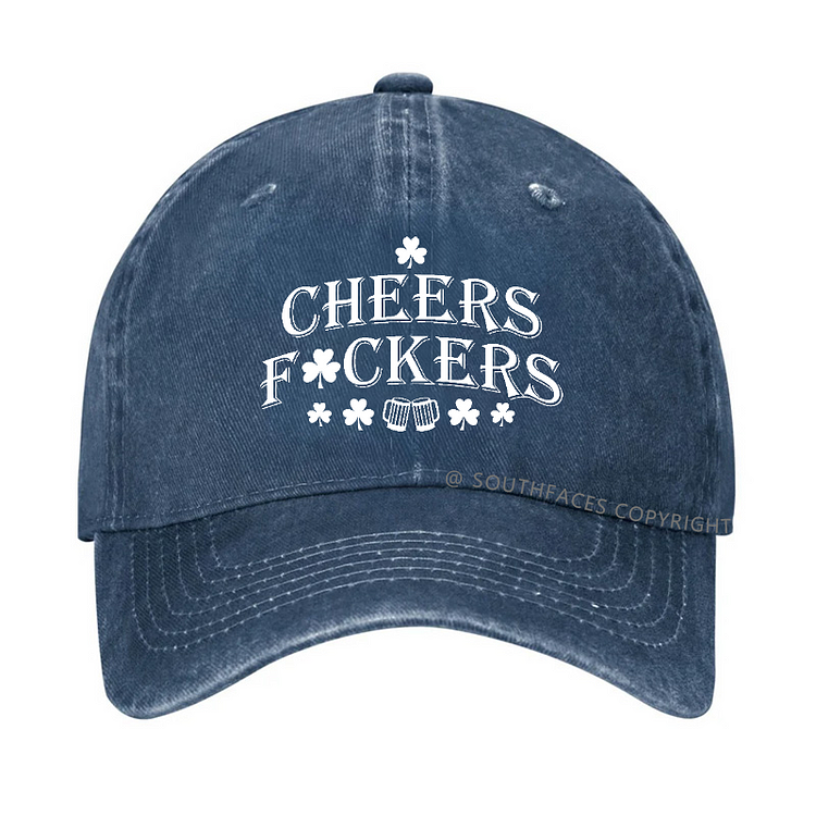 Cheers Fuckers Funny St. Patrick's Day Hat