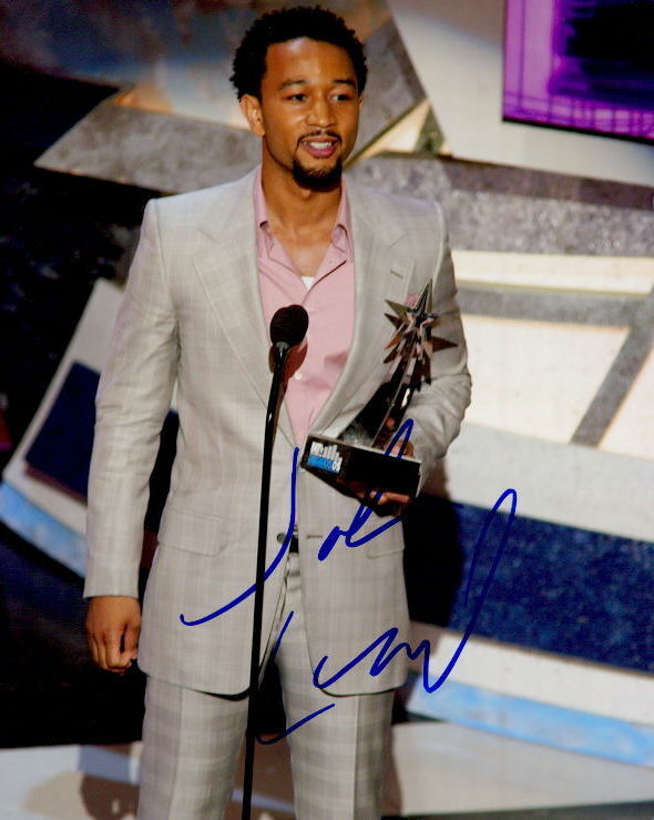 John Legend signed 8x10 Photo Poster painting In-person