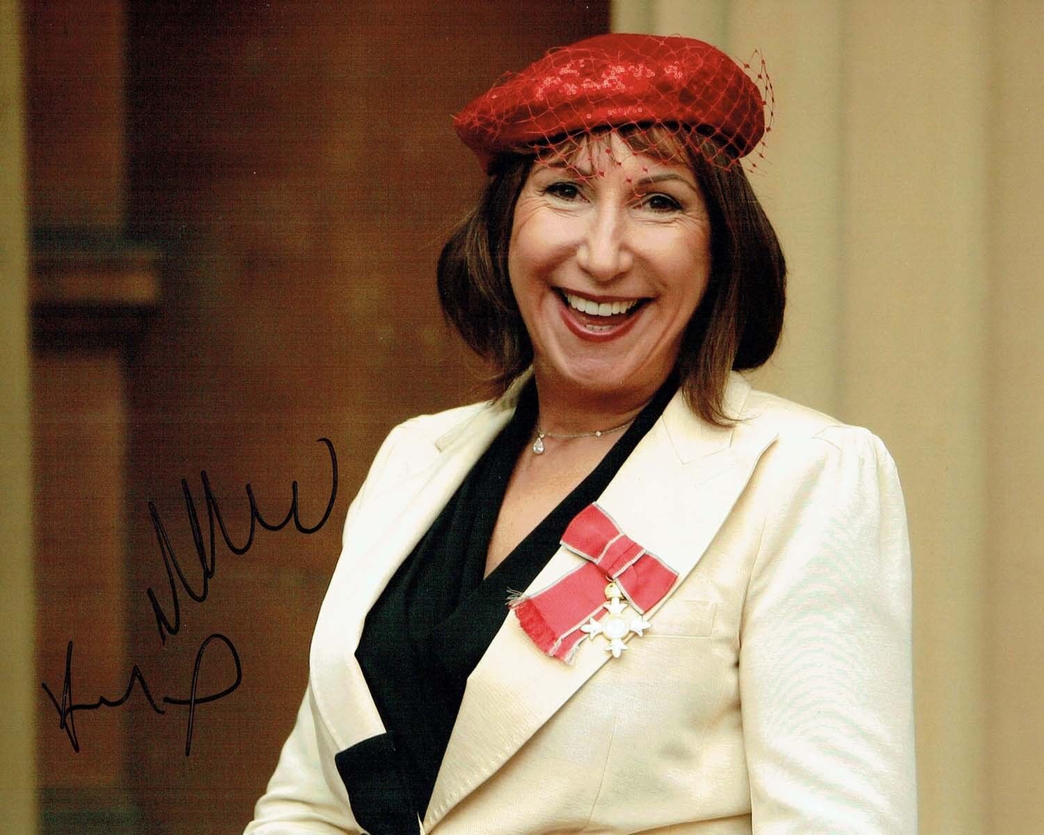 Kay MELLOR OBE SIGNED Autograph 10x8 Photo Poster painting 1 AFTAL COA English Actress