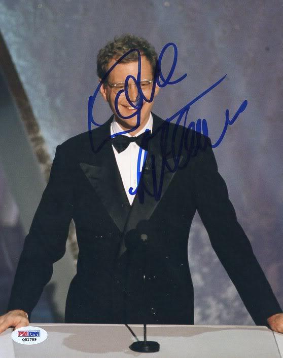 David Letterman The Late Show Signed Authentic 8X10 Photo Poster painting PSA/DNA #Q51789