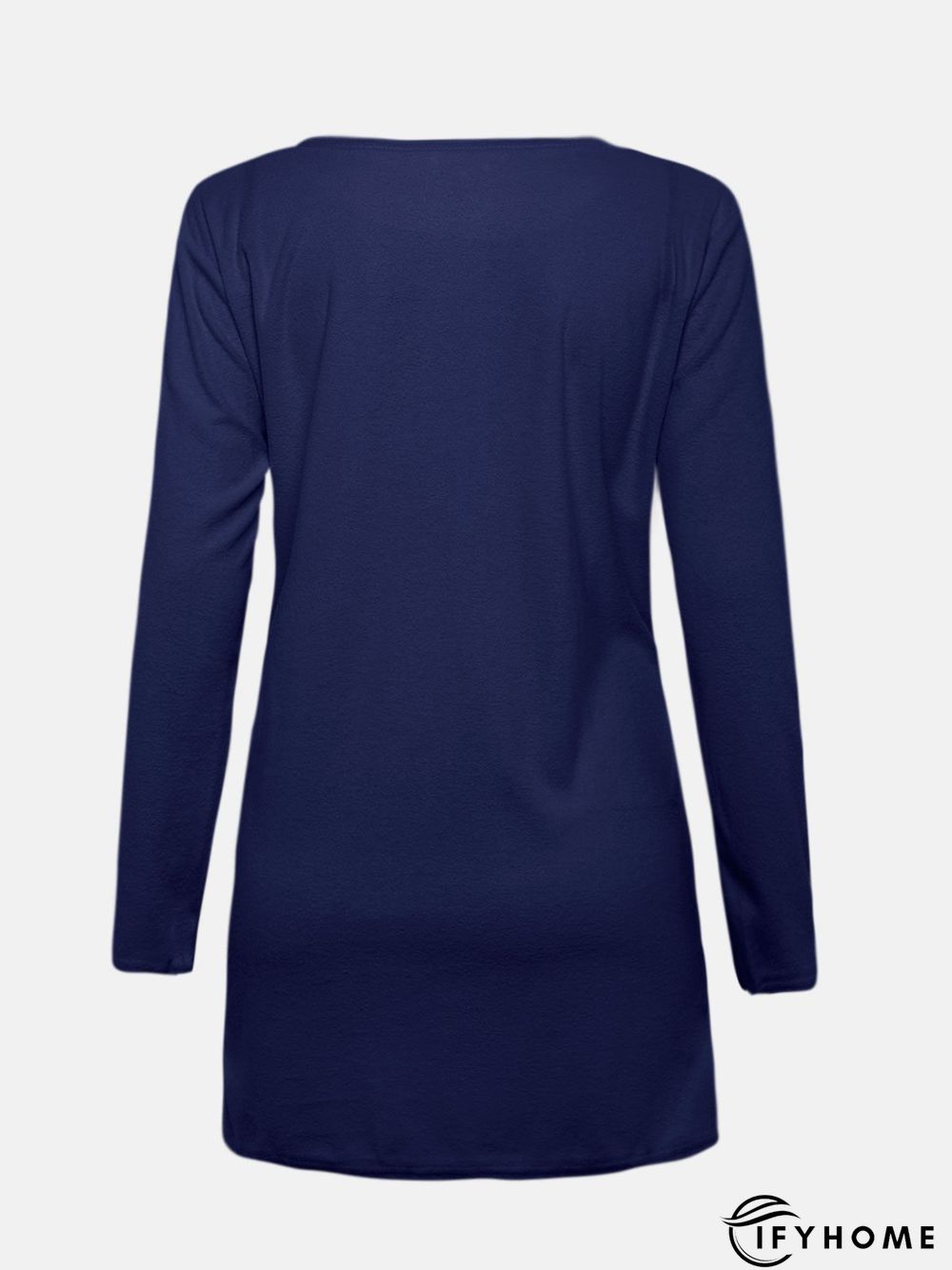 Fluffy Zipper Long Sleeve Casual H-line Sweater | IFYHOME