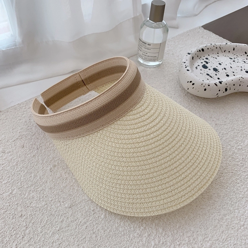 Women’s Casual Solid Color Curved Eaves Sun Hat