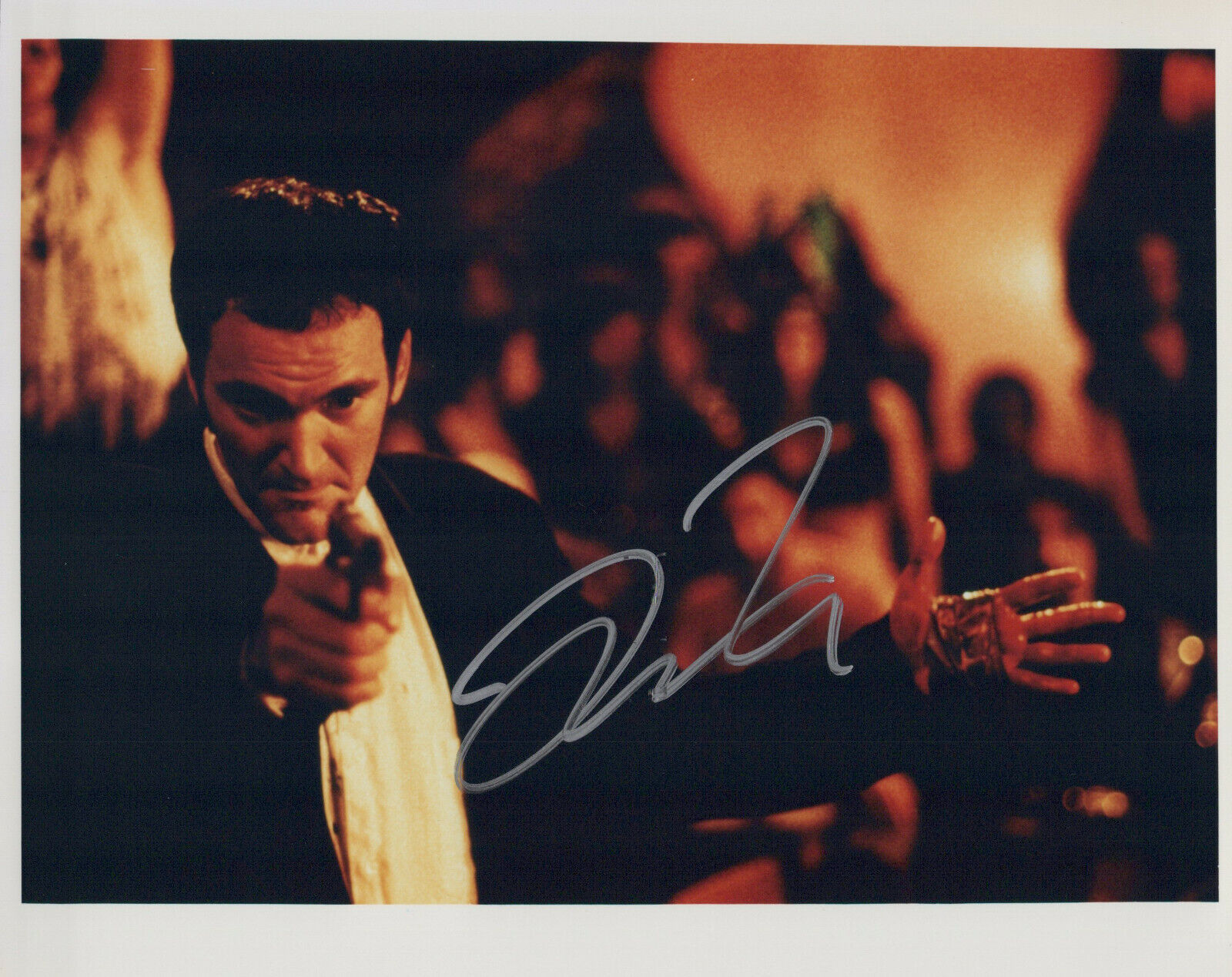 Quentin Tarantino vintage signed 8X10 Photo Poster painting