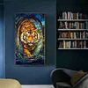 (40*70cm)Tiger - Full Round Drill Diamond Painting