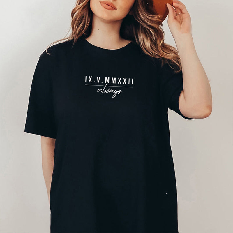 Custom Roman Numeral Clothes