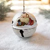 Cute Christmas Tree Snowman Elk Hanging Bells