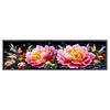 Peony-11CT Stamped Cross Stitch 135*40cm/53.15*15.75in(Big Size)