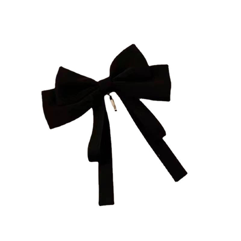 Korean New Bow Hair Accessories Solid Color Bows Hairpins4