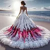 Girl With A Fancy Skirt - Partial Special Shaped Diamond Painting 30*30cm