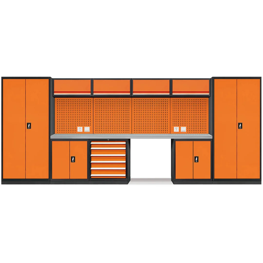 E103013 Factory garage customized rfid multi-function stainless steel storage wall cabinet rfid cube storage cabinet
