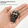 Bike Handlebar End Light Bar End Plug Warning Lights Waterproof Mountain Bike Handlebar Light Type-C Charging High-Brightness Safety Warning Lamp Night Riding Road Bikes Accessories