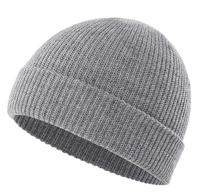 Unisex Minimalist Solid Color Eaveless Wool Cap