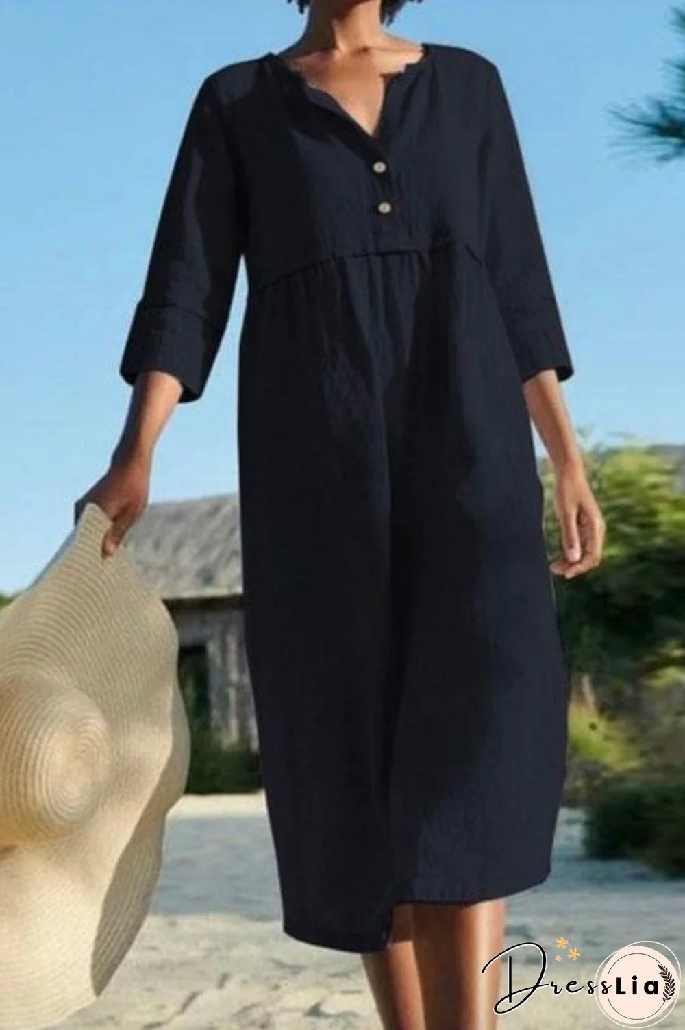 Cotton Linen So Soft Dress