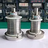 Tumbler Stable Weighted Base Patented Anti-Tangle Solder Wire Dispenser, 360&deg; Sliding Rail Quick Lock Dual Layer Stainless Steel Solder Spool Stand for Watch PCB Electronics Repair 