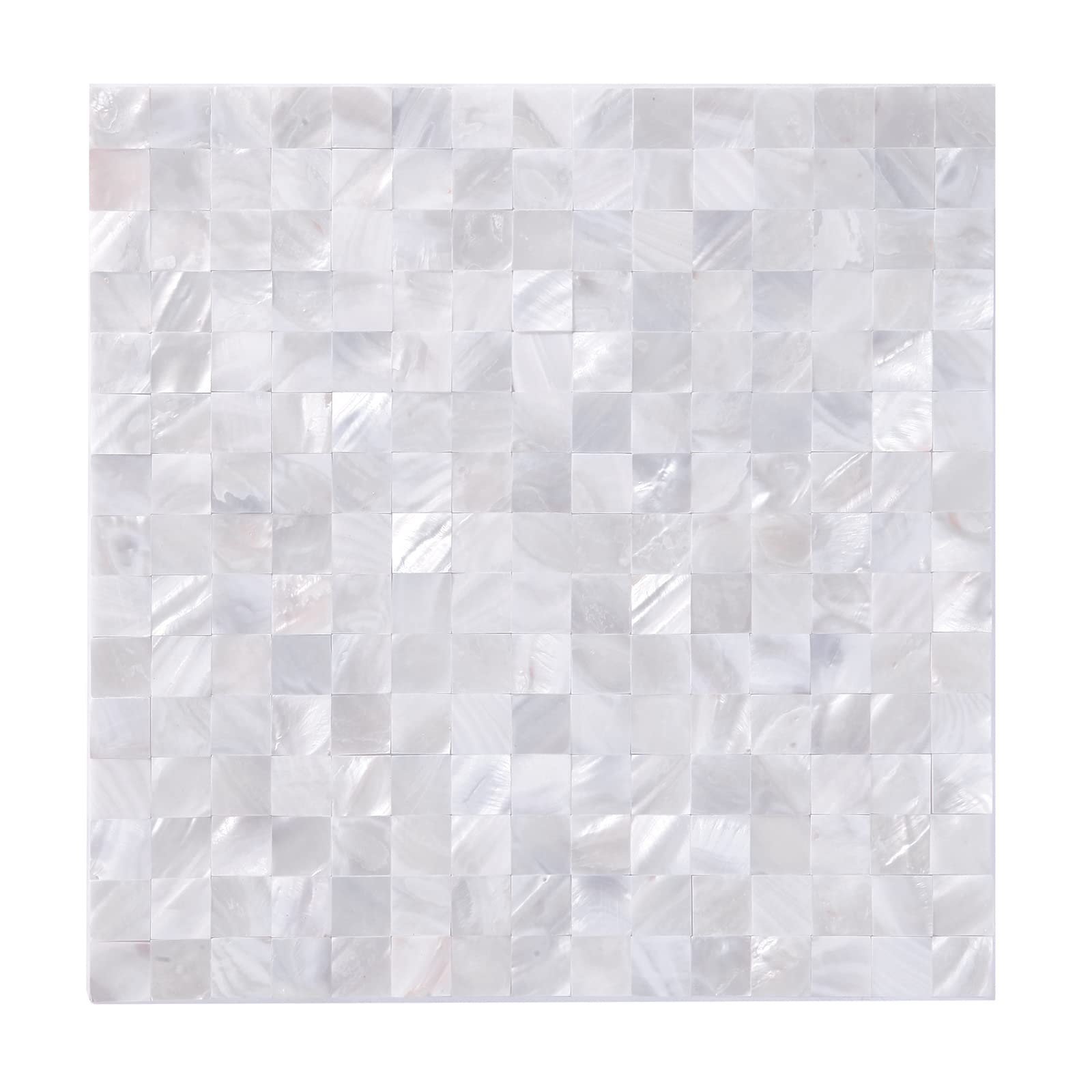 Peel and Stick Pearl Shells Backsplash Tiles (10 PCS)
